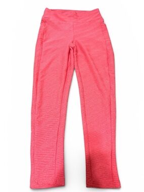 Fawn Activewear Coral Textured Flare Leggings Women’s XL